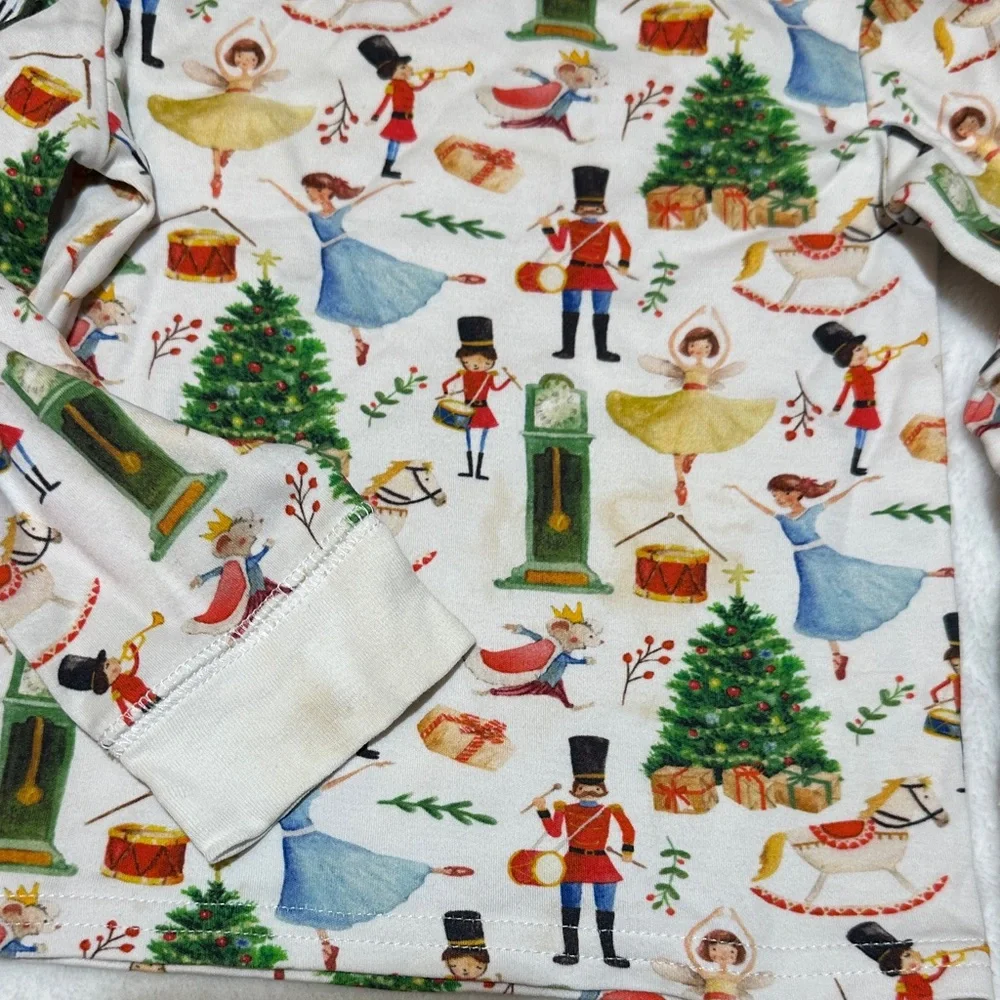 Hart + Land Nutcracker print Kids Pajama Set 18/24mo